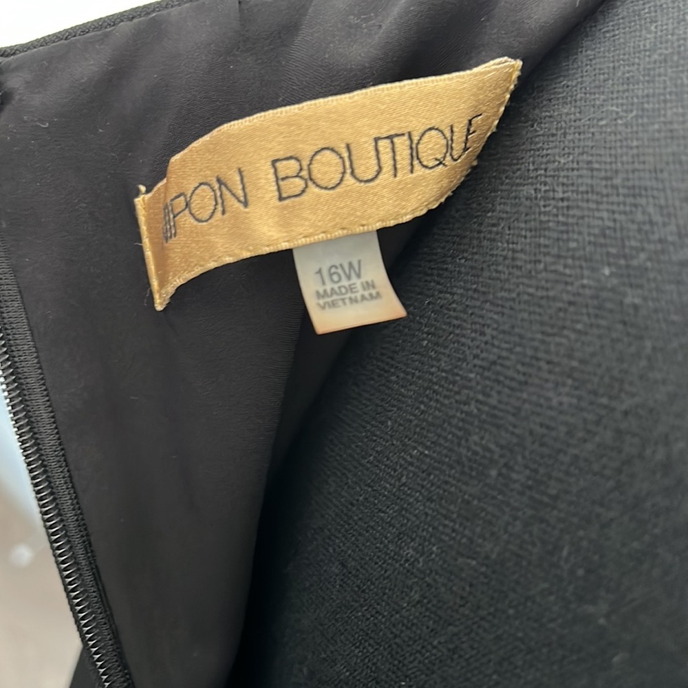 Dress and Blazer (2PC) - Black - Picture 10 of 10